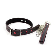 Petronella - Heart Inlay Neck Collar 1 St
