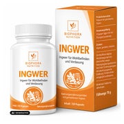 BIOPHORA Ingwer Kapseln | Hochdosiert mit 1000 mg Tagesdosis 120 St
