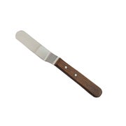 Metallspatel mit Holzgriff