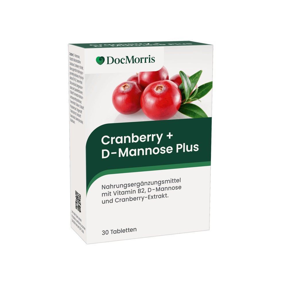 DocMorris Cranberry + D-Mannose Plus 30 St