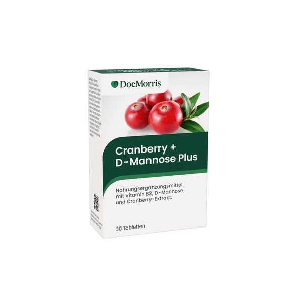 DocMorris Cranberry + D-Mannose Plus 30 St