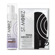 St. Moriz Selbstbräuner Professional Mousse Dunkel + Premium Applikator 1 St