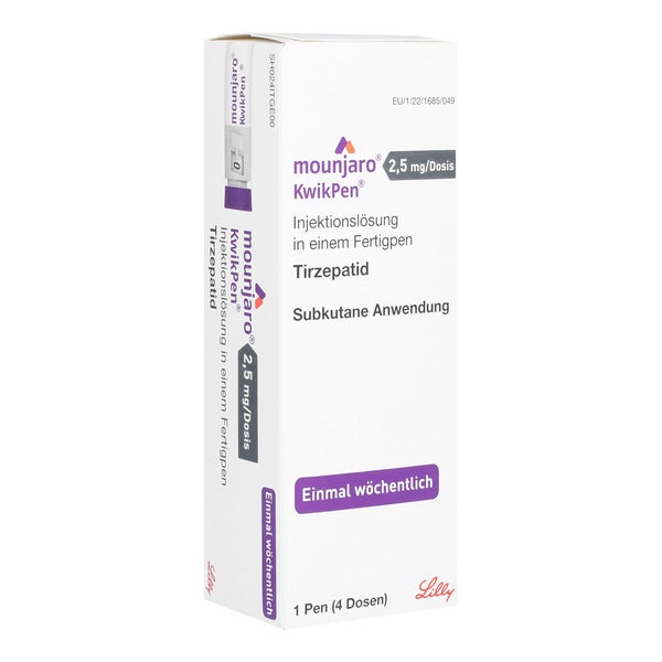 Mounjaro 2,5 Mg/dosis Kwikpen Inj.-lsg.fertigpen 1 St