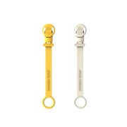Matchstick Monkey Schnullerkette / Schnullerclip / Beißringclip Silikon 19cm 2 St