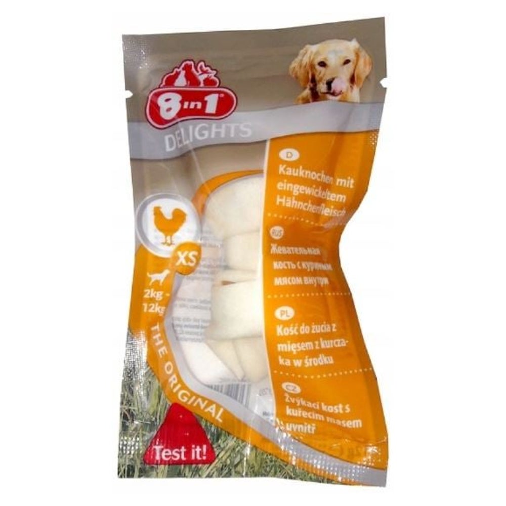 8IN1 Delights Kauknochen XS 0,09 kg