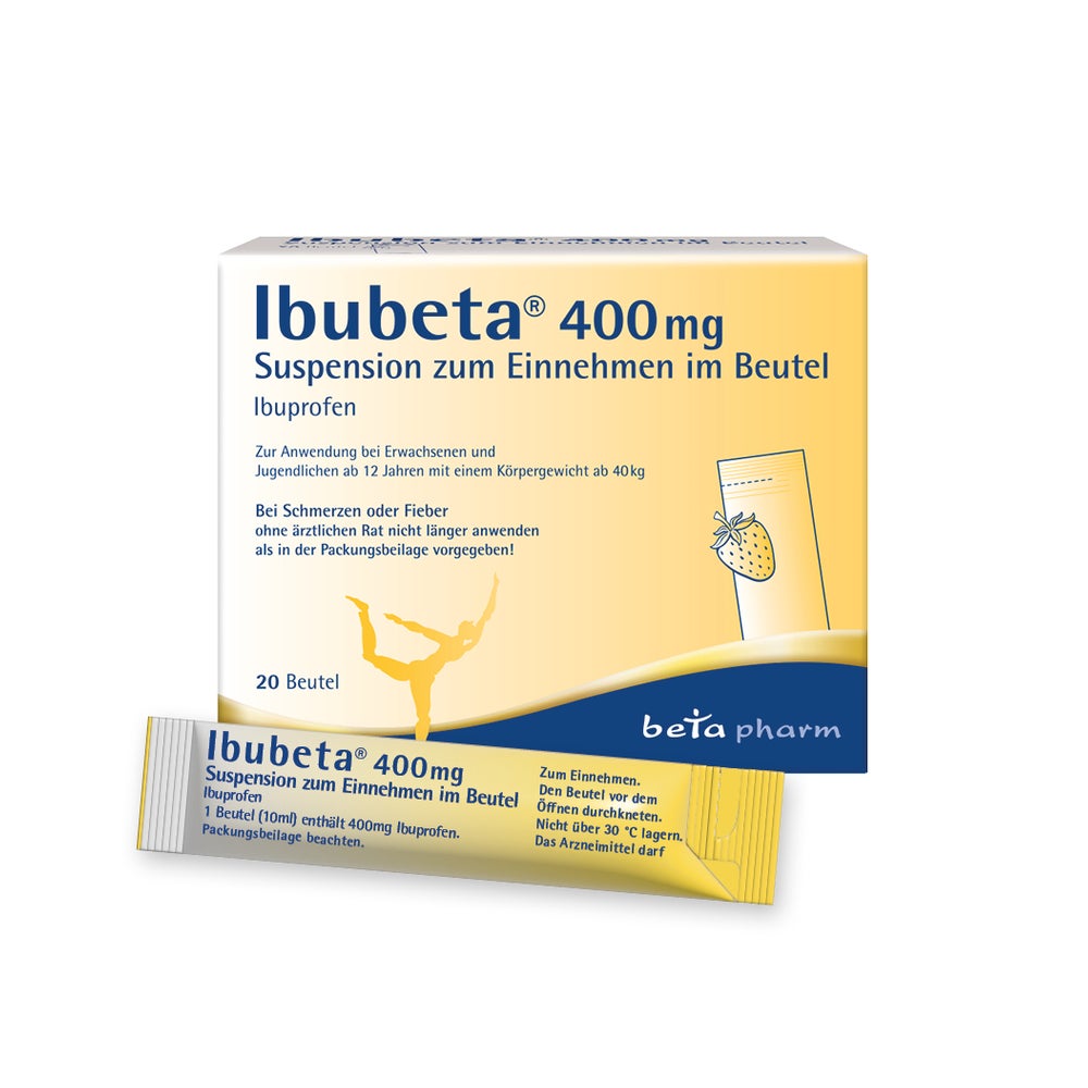 Ibubeta 400 Mg Suspension Zum Einnehmen Im Beutel 20 St