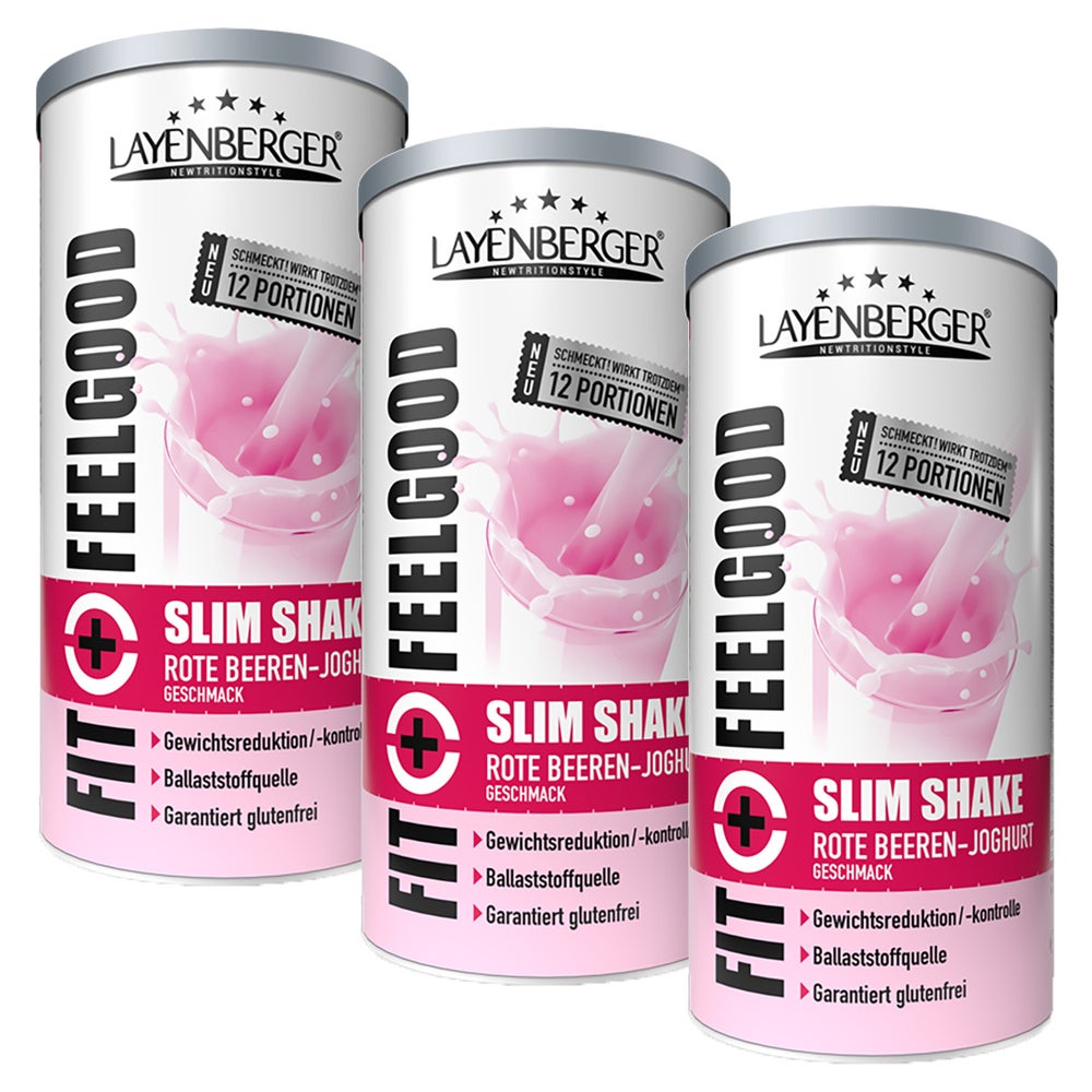 Layenberger Fit+feelgood Slim Shake rote 3X396 g