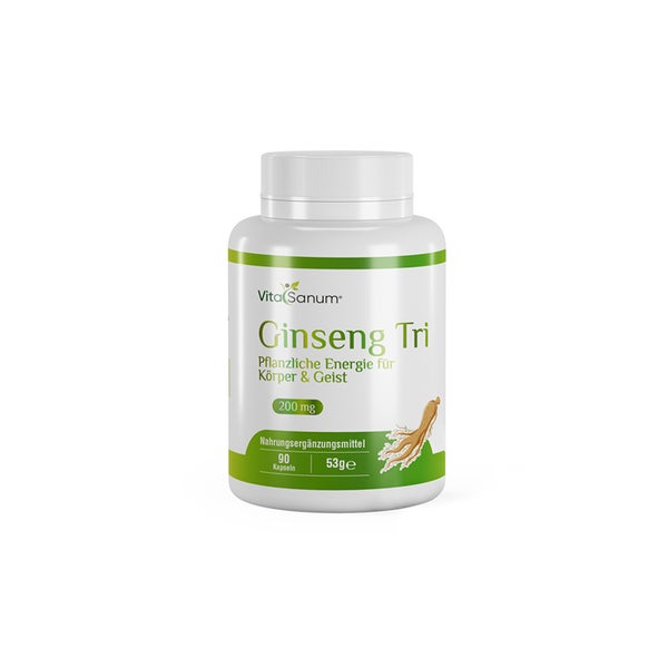 VitaSanum® Ginseng Tri  – Pflanzliche Energie für Körper &am  St