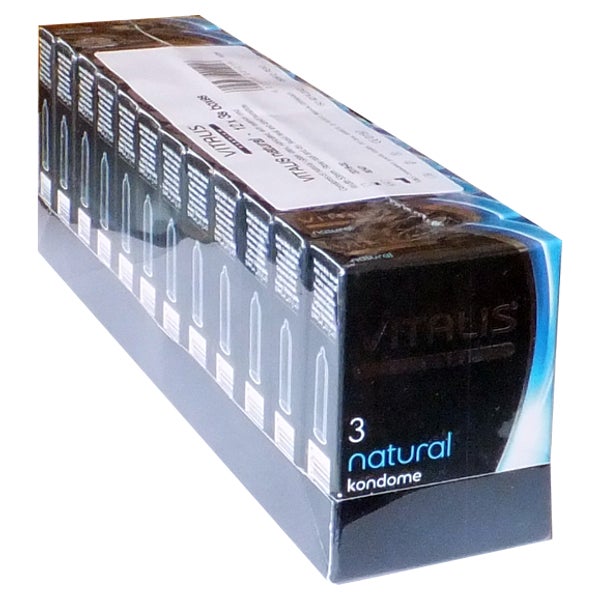 PREMIUM «Natural» Standardkondome für mehr Sicherheit (36 Kondome) 36 St