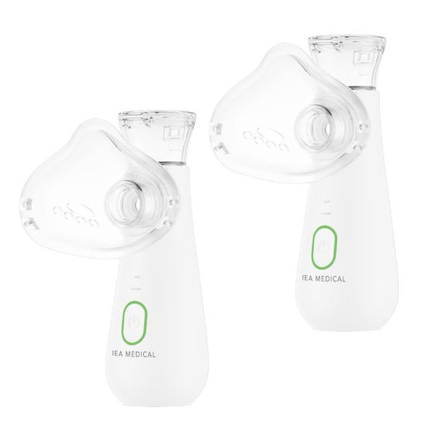 IEA Medical Inhalationsgerät Doppelpack in weiß 2 St
