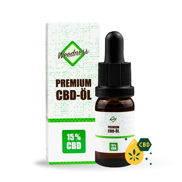 Weedness - CBD Öl 15% Vollspektrum 10 ml