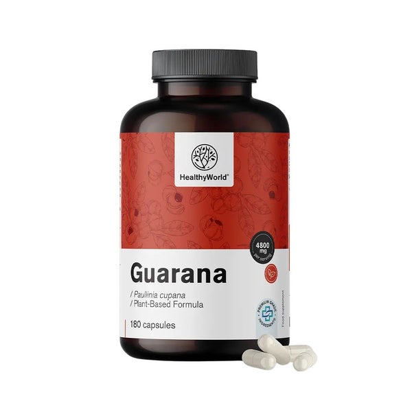 HealthyWorld Guarana 4800 mg 180 St
