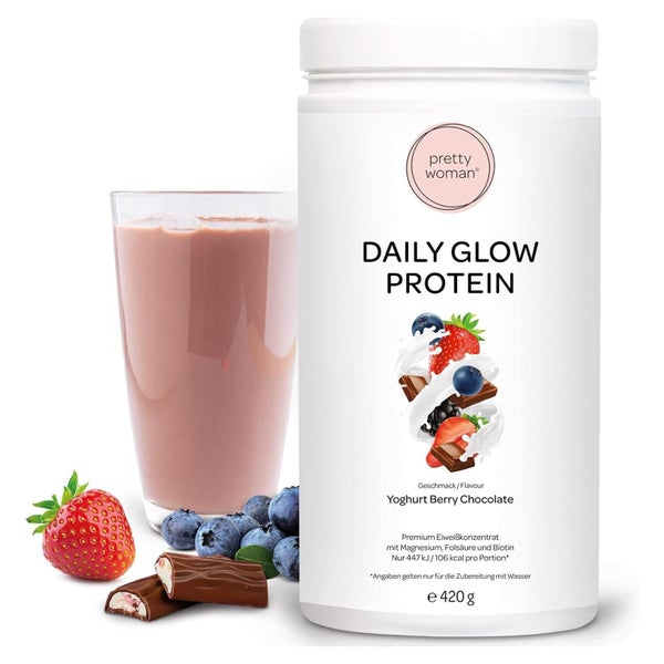 Pretty Woman Daily Glow Protein Yoghurt Berry Chocolate 420 g