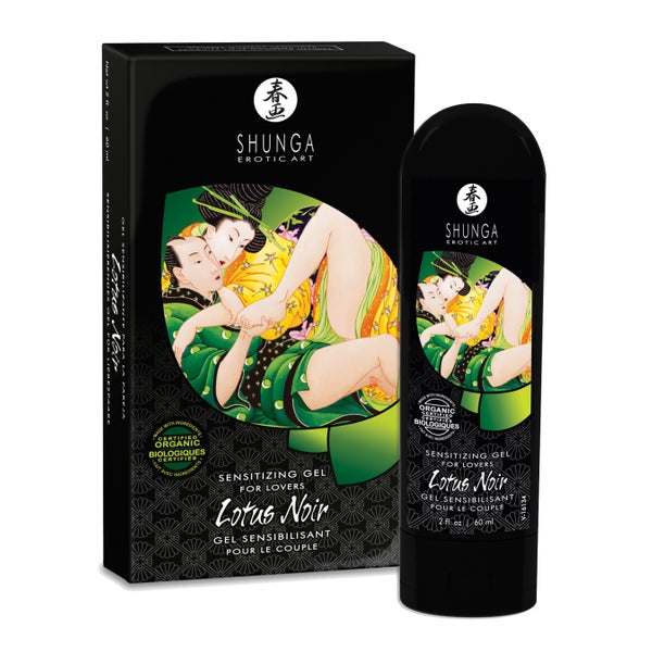 Shunga Erotic Art - Stimulationsgel "Lotus Noir"