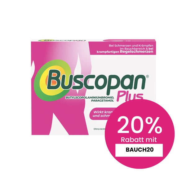 Buscopan Plus 10 Mg/500 Mg Filmtabletten 18 St