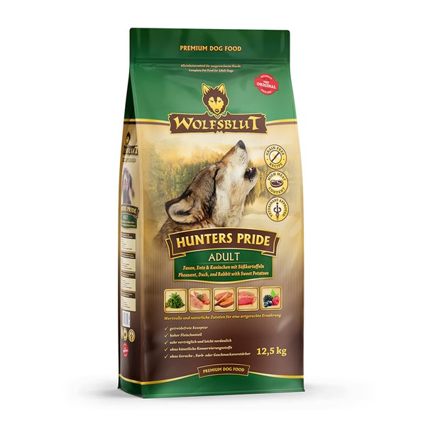 Wolfsblut Hunters Pride - Fasan, Ente, Kan. 12,8 kg