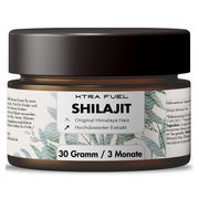 Shilajit original kaufen von XTRA FUEL | 30 Gr reines Himalaya Shilajit Gold mit über 50% Fulvinsäure und Huminsäure - Mumijo Shilajit mit verifizierten Erfahrungen - in Deutschland geprüft - 30 Gr 30 g
