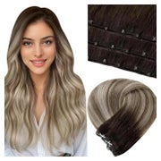 Extensions Echthaar 50cm Remy Balayage Braun 50cm-50G 3.3-EZ 1 St