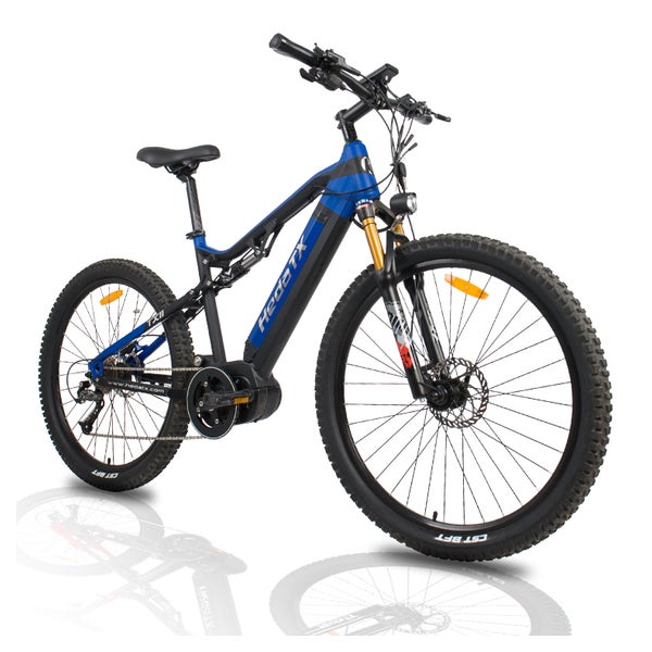 HedaTX TX11 Elektro-Mountainbike mit 48V 15Ah Akku,Blau 1 St