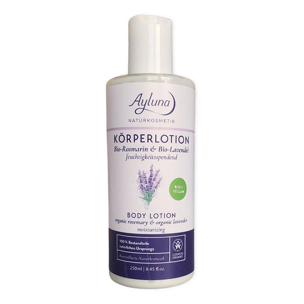 Ayluna Körperlotion Bio-Rosmarin & Lavendel Feuchtigkeit 250 ml