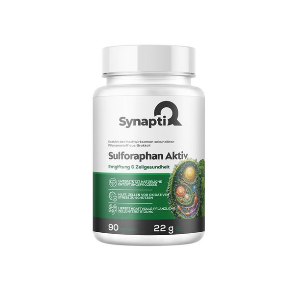 SynaptiQ® - Sulforaphan Aktiv – Entgiftung & Zellgesundheit 22 g