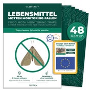 Silberkraft Lebensmittelmottenfallen 48 Fallen 48 St