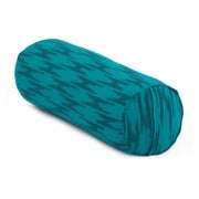 bodhi ETHNO Collection: Yoga-Bolster (rund), blau-grün 1 St