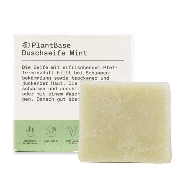 PlantBase Duschseife Mint Bio 50 ml