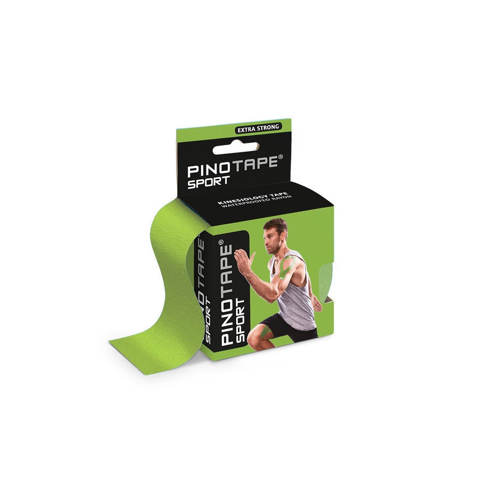 Pinotape Sport Tape Kinesiologie Tape Grün Lime 5 cm x 5 m 5 m