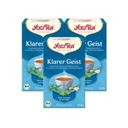 Yogi Tea - Klarer Geist Bio Kräutertee | 3 x 30,6g 3x17 St
