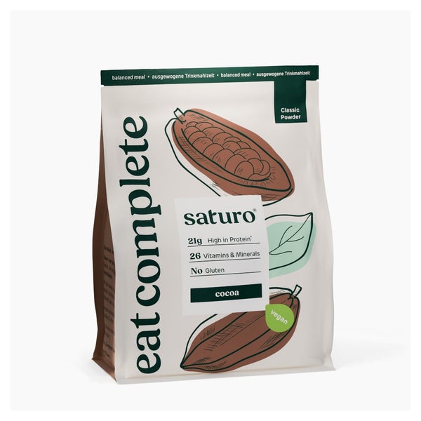 Saturo Trinkmahlzeit Kakao | Trinknahrung Vegan 1 St