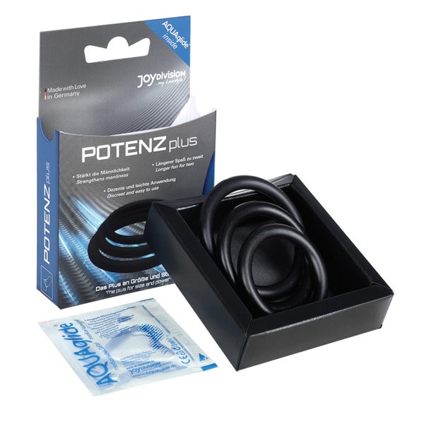 Joydivision - Potenzduo - 3er Satz Penisringe 1 St