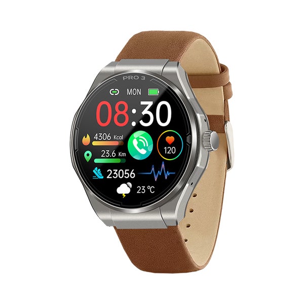 Knauermann PRO 3 (2024) Gesundheitsuhr mit Telefon & Notruffunktion SOS Taste 1 St