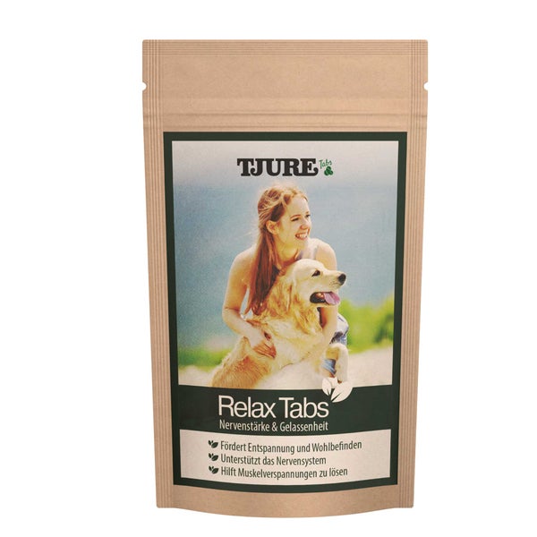 TJURE - Relax Tabs 250 g  | Natürliche Entspannung für deinen Hund 250 g