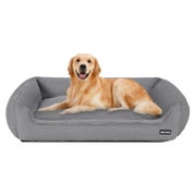 Hundebett Hundesofa Hundekissen L 110 x B 86 x H 26 cm Hellg 1 St
