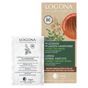 Logona Pflegende Pflanzen-Haarfarbe Pulver Hennarot Bio 100 g