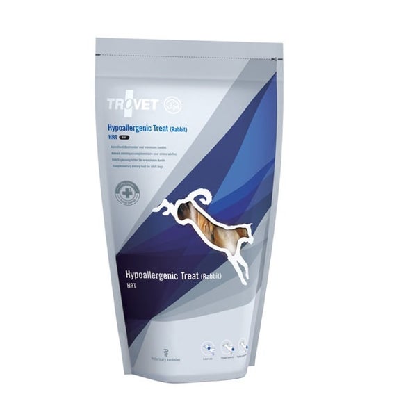 TROVET Hypoallergenic Treat Rabbit HRT Ohr funktionale Leckerlis für Hunde 0,1 kg