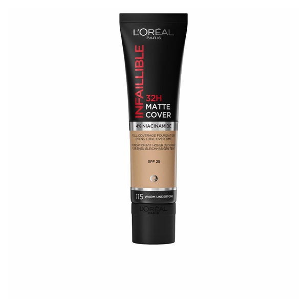 LOréal Professionnel INFALLIBLE 32H matte cover SPF25 #115 warm undertone 1 u