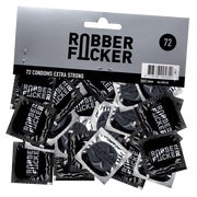 «Rubber Fucker» 72 Stück, 53 mm, extra stark, 0,08mm dick (72 Kondome) 72 St