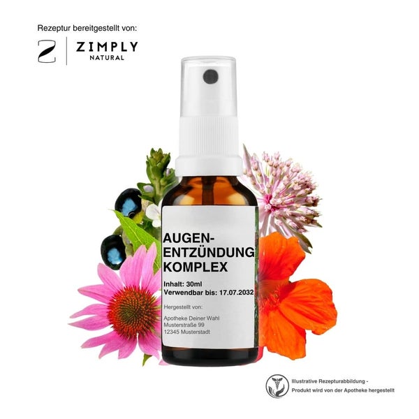 Zimply Natural AUGENENTZÜNDUNG KOMPLEX - Pflanzbasierte Rezeptur 30 ml