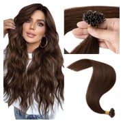 Extensions Bondings Keratin Remy 55 cm-50g 04 Schokoladenbra 1 St