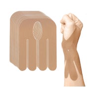 ANAMPION Kinesiotape vorgeschnitten für Handgelenk, 12 Stück, wasserfest