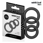Addicted Toys - Penisringe aus Silikon 1 St