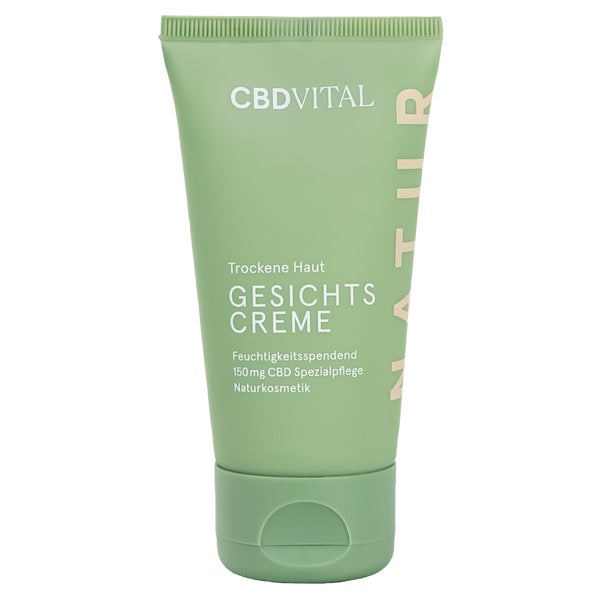CBD VITAL Gesichtscreme Trockene Haut mit CBD | vegan 50 ml