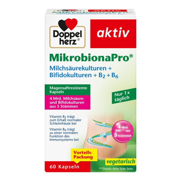 Doppelherz Mikrobionapro Kapseln 60 St