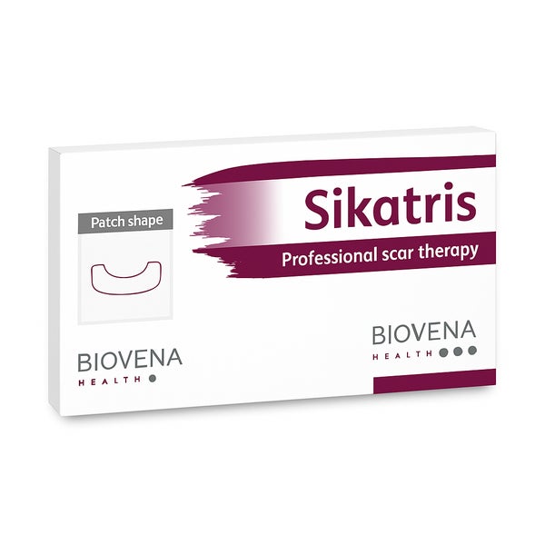 Biovena Health Sikatris Anker – Silikonpflaster Unterbrust 5 St