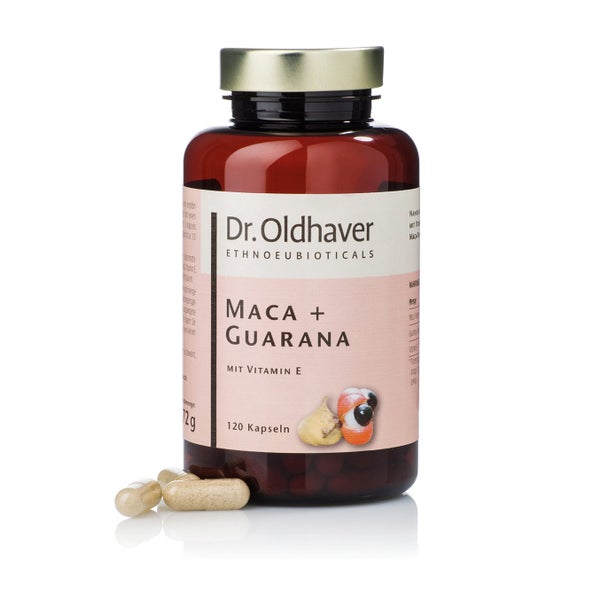 Dr. Oldhaver Maca + Guarana Kapseln 120 St