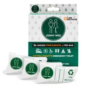 Jonhy Wee Pinkelbeutel/notfalltoilette 600 Ml 3 St
