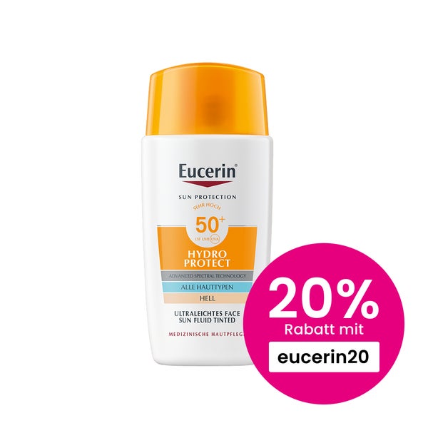 Eucerin Sun Fluid Hydro Protect Face Hell Lsf 50+ 50 ml