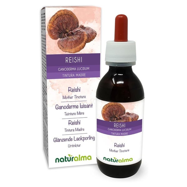 Naturalma Reishi Glänzende Lackporling  Flüssig Extrakt 120 ml